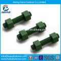 Made in China ASTM A193 B7 STUD BOLT WITH 2H NUT Teflon full thread bolt